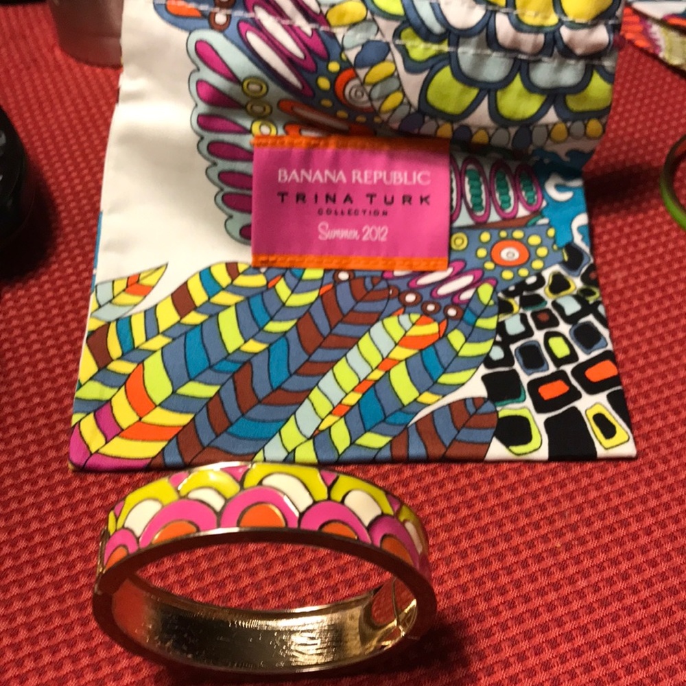 Trina Turk for banana republic enamel bracelet